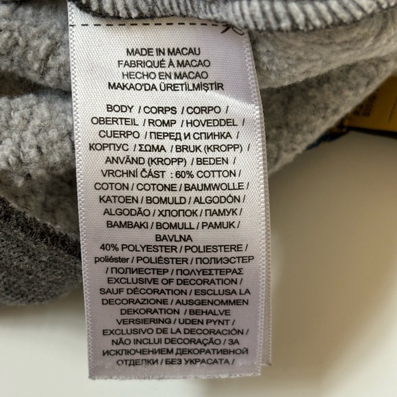 Kids Polo Ralph Lauren Boys Grey Heather P-Patch Fleece Jogger Pants Size 7 - Picture 10 of 10